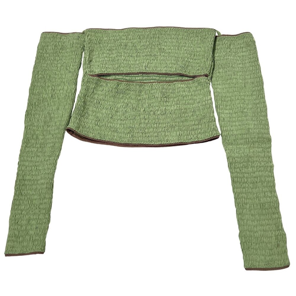 Anna October Elise Top in Green